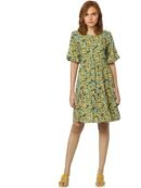 VERO MODA Women's Knee Length Viscose Shift Dress