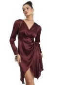 KETCH Women's Fit and Flare Full Length Dress